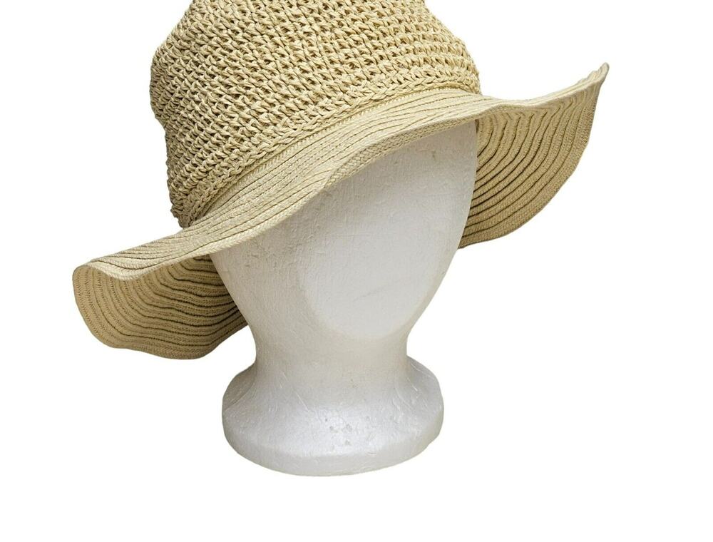 Floppy Paper Hat Women Sun Shade Casual Boho Beach Vintage Aesthetic